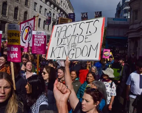 The United Kingdom Battles 'Struggle of Modern History' Following Extremist Protest, States Keir Starmer